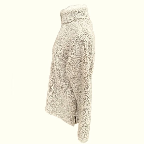 Love Tree 1/4 zip faux Sherpa jacket size M - Picture 4 of 6